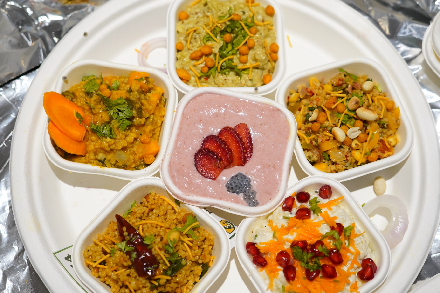 Signature Millet Thali Plating