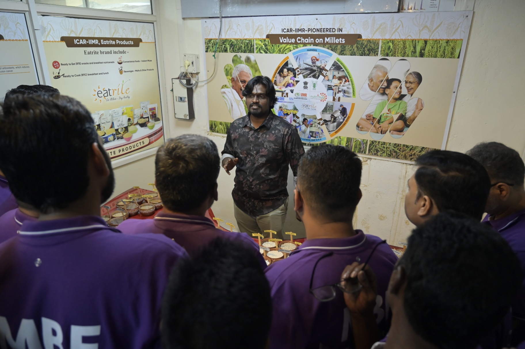 Value Chain Walkthrough at ICAR-IIMR