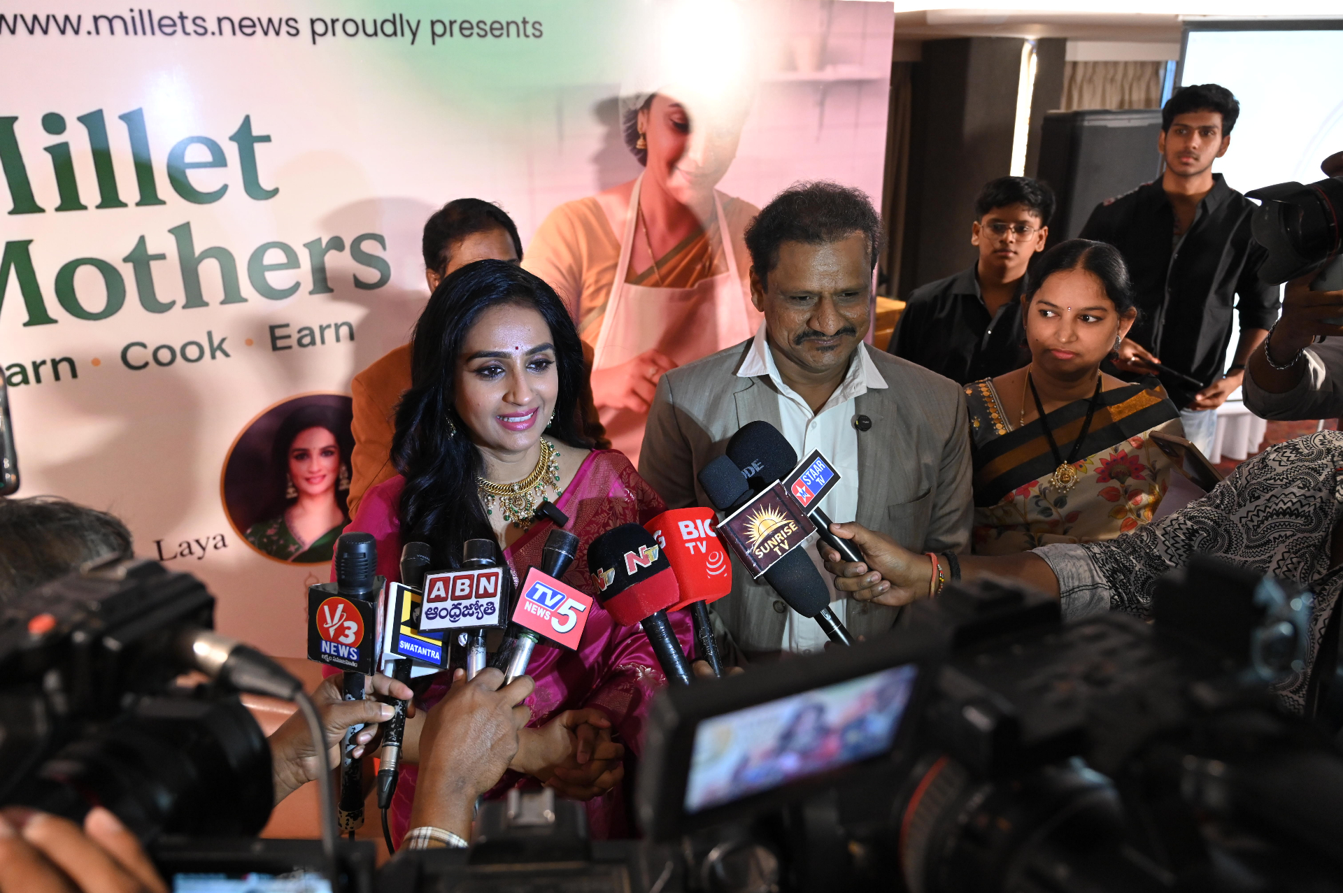 Millet Mothers Launch — Media Interaction