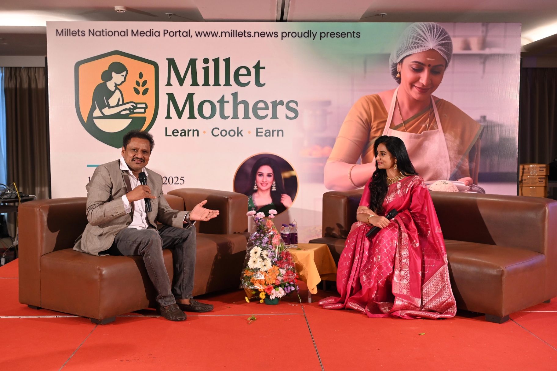Millet Mothers — Learn · Cook · Earn Launch